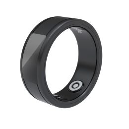 [PD-SRT11-BK] Porodo Smart Wearable Ring with Touch Function (_Black, 11(20.7mm))