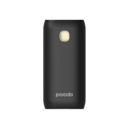 [PD-T902] Porodo Powerbank Soft Rubber finish 5000mAh - Black