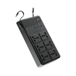 چندراهی برق پاورولوژی مدل PWCUQC030 رنگ مشکی