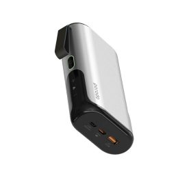 Porodo Power Bank Speaker 10000mAh PD 20W with Built-In Phone Holder