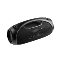 Porodo Soundtec Rush Bluetooth Speaker 120W with 5400mAh Power Bank - Black