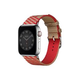 Woven Textile Watch Band2