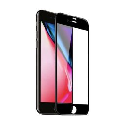 شیشه خمیده سه بعدی سبز برای iPhone 8 / 7 - مشکی - برند گرین لاین Green lion