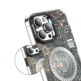 قاب Magnetic Tech Plus برای iPhone 14 Pro Max (6.7 اینچ) - آبی - برند گرین لاین Green lion