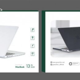 قاب محافظ 2.0 میلی متری پوسته سخت سبز فوق باریک برای Macbook Pro 14 اینچی 2021 - Clear - برند گرین لاین Green lion