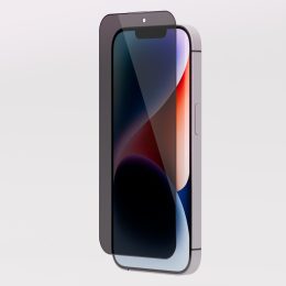 Privacy محافظ صفحه نمایش با نسخه سیاه دوبار برای آیفون 14 / 13  - برند لِوِلو Levelo
