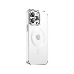 محافظ Delgado Chrome Magsafe برای iPhone 14 Pro Max (6.7 اینچ) - نقره ای - برند گرین لاین Green lion
