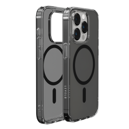 MagSafe Clara iPhone 14 Pro Clear Back Case - Smoke Clear - برند لِوِلو Levelo
