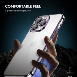 قاب TPU آبکاری Green Mars برای iPhone 14 Pro (6.1 اینچ) - بنفش - برند گرین لاین Green lion