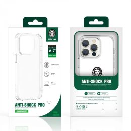قاب محافظ ابری مات Anti-Shock Pro برای iPhone 14 Pro (6.1 اینچ) - Clear - برند گرین لاین Green lion