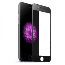 محافظ صفحه نمایش 0.33 میلی متری شیشه ای کامل با پوشش سه بعدی برای iPhone Xr - مشکی - برند پرودو Porodo