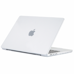قاب محافظ پوسته سخت فوق باریک فیبر کربن سبز برای Macbook Pro 14 اینچی 2021 - Clear - برند گرین لاین Green lion