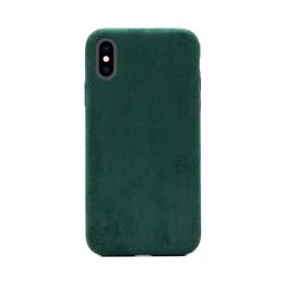 قاب پشتی Alcantara برای iPhone Xs Max - سبز - برند پرودو Porodo