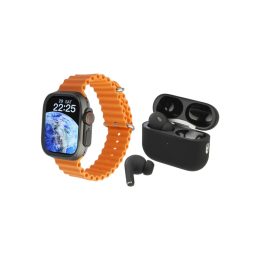 ساعت هوشمند گرین لاین مدل GNDUOULTWSP2 + هنزفری بلوتوثی G1-Pro2