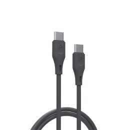 porodo-new-pvc-usb-c-to-usb-c-cable-60w-1-2m-black
