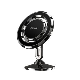 porodo-stereoscopic-rotation-multiangle-control-magnetic-car-mount-black