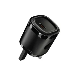 شارژر دیواری MINI PD PD 20W انگلستان - مشکی - برند گرین لاین Green lion
