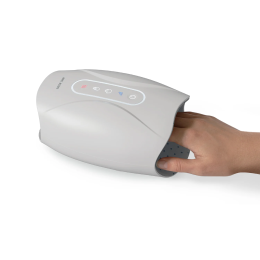 Hand Massager GL-HND42 - Heat & Compression, White