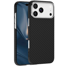 KEVLAR iPhone 18 Pro MagSafe Case, 5x Stronger Aramid Fiber Protection, Scratch & Impact Resistant - Black