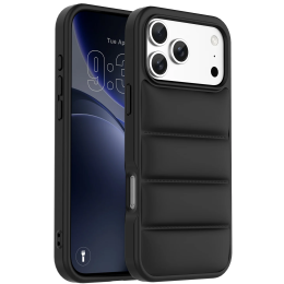 MELBOURNE 4-Zone Foam-Filled Protective Case for iPhone 18/17 Pro Max - Black