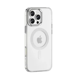 MAGSAFE CRYSTAL CLEAR CASE IPHONE 16 PRO MAX - CLEAR - برند گرین لاین Green lion