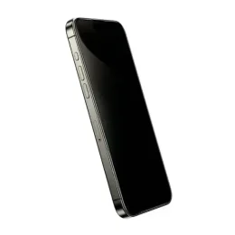 آنتونی 360 درجه حریم خصوصی 4 طرفه ضد چروک شدن شیشه برای IP15PRO - سیاه - برند گرین لاین Green lion
