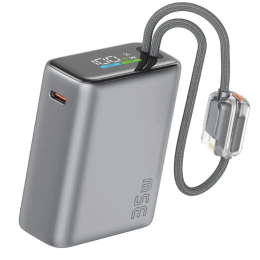 Power Bank IBIZA GNIBPXA4P10GY - 10000mAh 35W, Grey