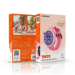 KIDS WATCH WITH 4G SIM CARD AND VIDEO CALL - PINK