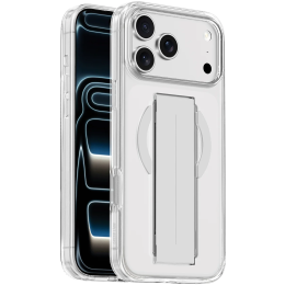 MagSafe Grip Case for iPhone 18 Pro Max / 17 Pro Max - Silver