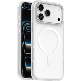 Matte MagSafe X Case for iPhone 18 Pro / 17 Pro - Silver