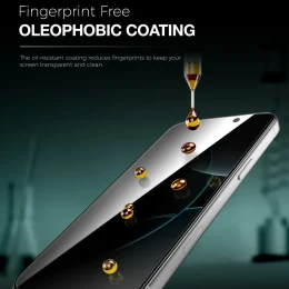 9H STEVE PRIVACY SCREEN PROTECTOR FOR IP 17 PRO - BLACK