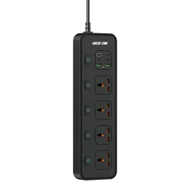 GREEN LION PD30W POWER SOCKET - BLACK
