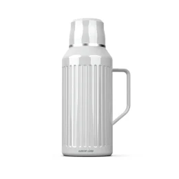 GREEN LION VINTAGE THERMAL BOTTLE - WHITE