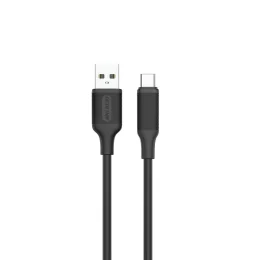 کابل PVC USB-A به USB-C 2M - مشکی - برند گرین لاین Green lion