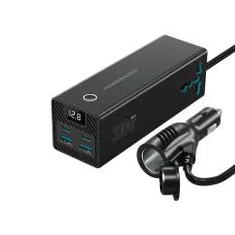اینورتر خودرو پاورولوژی مدل PWCUQC038 رنگ مشکی