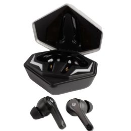 True Wireless Gaming Earbuds PDX413-SL - IPX5 Water Resistant, Silver