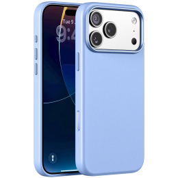 MAYFAIR MagSafe iPhone 18 Pro Case, 2M Drop-Tested, Anti-Slip & Anti-Fingerprint, Metal Buttons - Blue