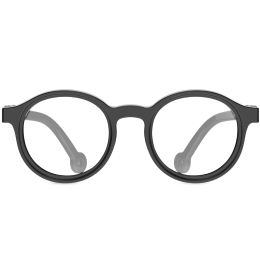 Anti-Blue Light Kids Glasses, Digital Eye Strain Relief, Lightweight Design, Perfect Kid-Fit - Black