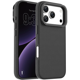 TROPEZ MagSafe Case with Metal Kickstand for iPhone 18/17 Pro - Black
