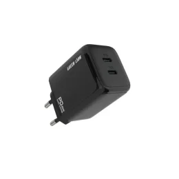 GREEN PD20W+PD20W TOTAL：40W WITHOUT CABLE EU PLUG DARK GREEN