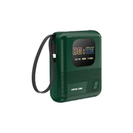 GREEN LION SMART TOUCH SCREEN 10000MAH POWER BANK -GREEN