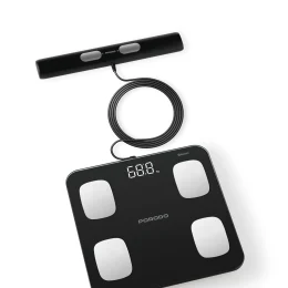 LIFESTYLE 8-ELECTRODE 8-ELECTRODE SMART BODY Analyzer Scale Composition with DIGITAL DIS - برند پرودو Porodo