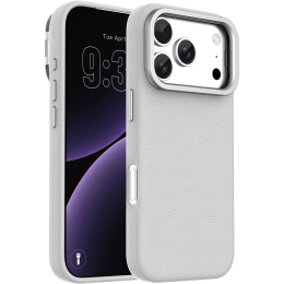 TROPEZ MagSafe Case with Metal Kickstand for iPhone 18/17 Pro - Silver