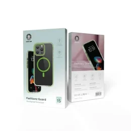MAGSAFE FASHIONZ GUARD CASE IPHONE 15PRO MAX - سبز - برند گرین لاین Green lion