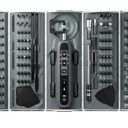ست ابزار پیچ گوشتی برقی 180 اینچی - مشکی - برند پاورولوژی Powerology