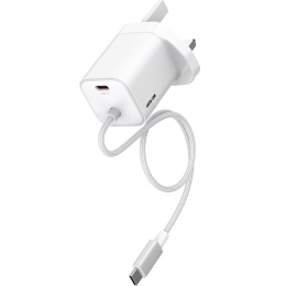 شارژر دیواری 30 وات گرین لاین مدل GNBRGAN30WWH