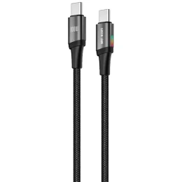 کابل شارژ USB-C به USB-C گرین لاین مدل GNLUCTC100WBK