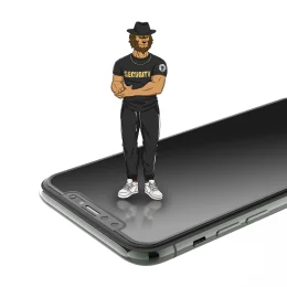 محافظ صفحه GREEN 3D SECURITY PRO HD GLASS برای آیفون 12 PRO MAX 6.7 اینچی - مشکی - برند گرین لاین Green lion