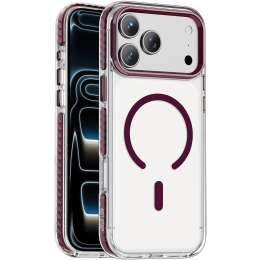 Prestige MagSafe iPhone 18/17 Pro Case - Burgundy