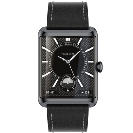 Prime Smart Watch 1.41'' Amoled Display, IP68 Waterproof, 24/7 Health Monitoring, Voice Assistant - Black